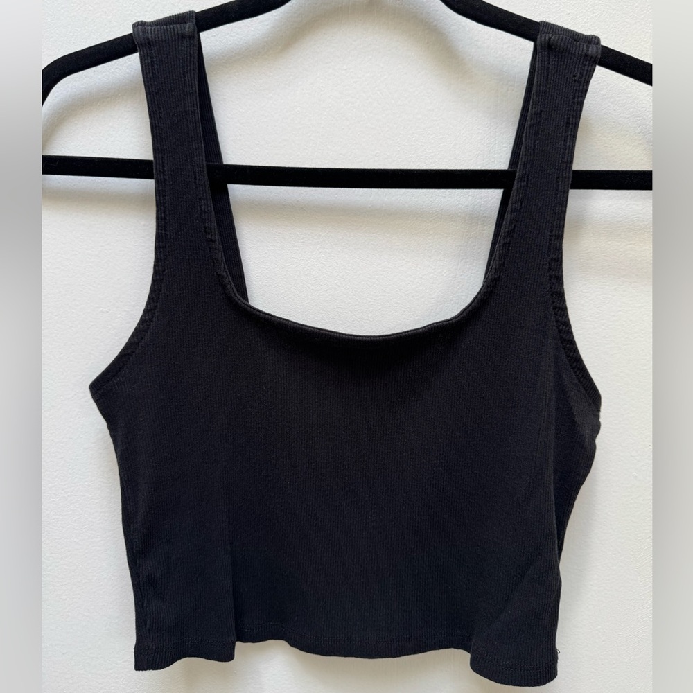 Ambiance Black Sleeveless Shapewear Tank Top